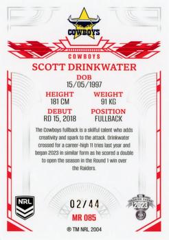 2023 NRL Traders Elite - Mojo Ruby #MR085 Scott Drinkwater Back
